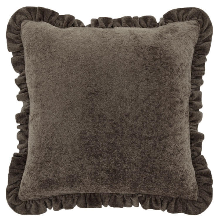 Unique Living Kissen Braun 45x45 cm