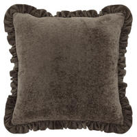KISSEN Mindy - Braun - 45/45/ cm - Braun, Textil (45/45cm) - Unique Living