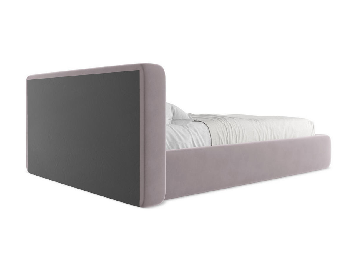POLSTERBETT mit Bettkasten und Lattenrost 180x225 Violett - Lila/Flieder, Kunststoff/Textil (140/200cm) - Makamii