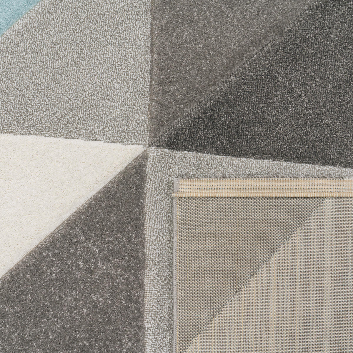 KURZFLORTEPPICH 80/300 cm Lara 276 - Türkis, Textil (80/300cm) - Paco Home