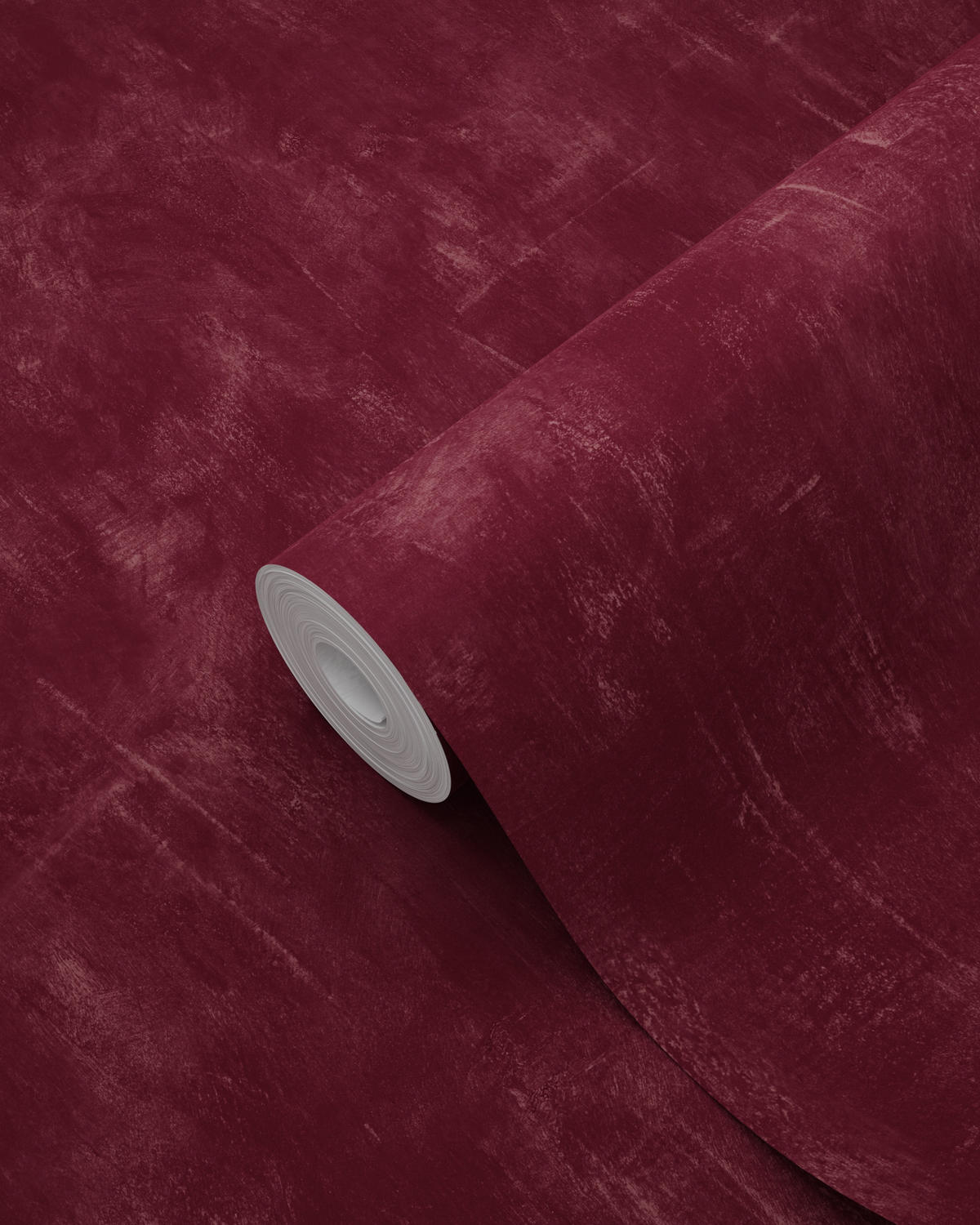 TAPETE mit malerischem Effekt 53 cm x 10.05 m - Rot, Papier (53/1000cm) - ESTAhome