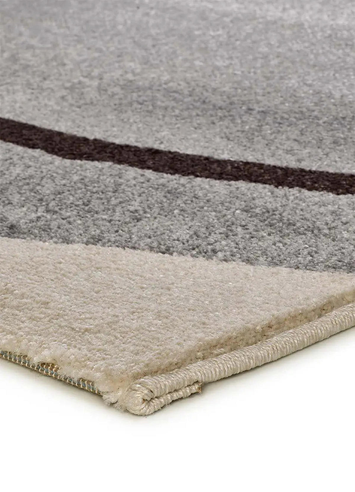 KURZFLORTEPPICH Beige / Grau Lessia 200/290 cm - Beige/Grau, Naturmaterialien/Textil (200/290cm) - Atticgo
