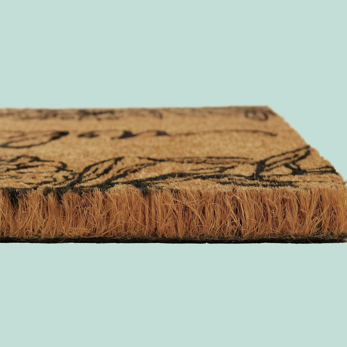 FUSSMATTE - Multicolor, Kunststoff/Textil (60/40cm) - Relaxdays