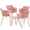 GARTENSITZGRUPPE Kunststoff pink - Pink, Kunststoff - CLP