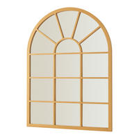 WANDSPIEGEL Villalago - Goldfarben, Glas/Holzwerkstoff (60/80/1.8cm) - [en.casa]