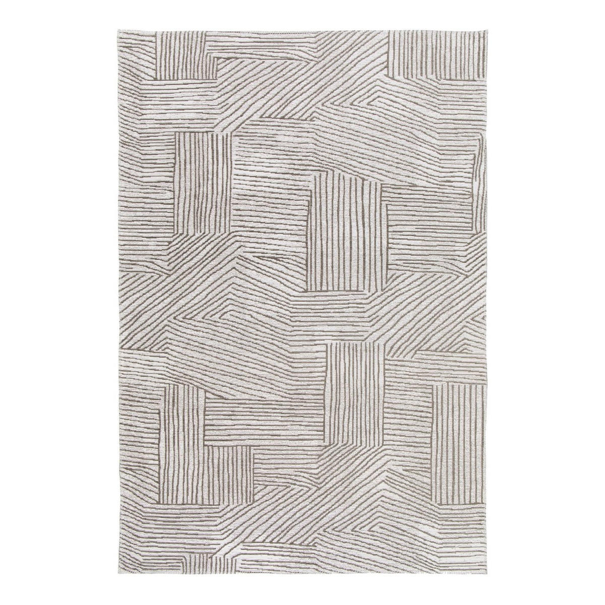 TEPPICH für Innen und Außen aus recycelten Fasern grau - Grau, Textil (160/230cm) - AFK Living