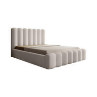 POLSTERBETT Macon In Euphoria - Creme, Holzwerkstoff/Textil (180/200cm) - Fun Möbel