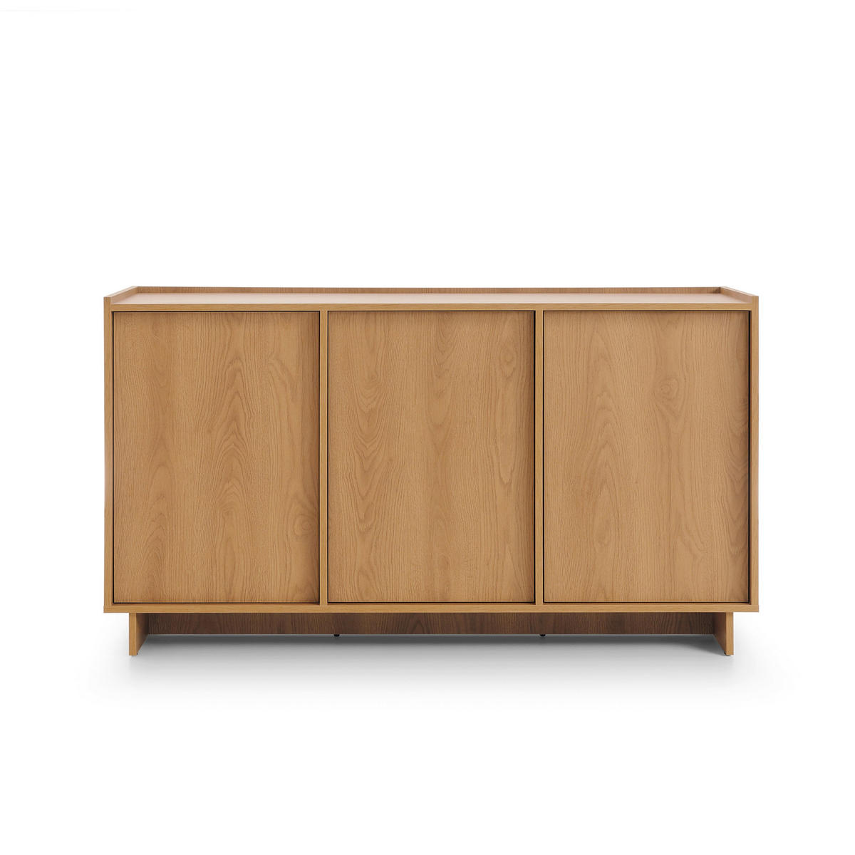 KOMMODE Kiyro - Braun, Holzwerkstoff (147/82/39cm) - Pillovely