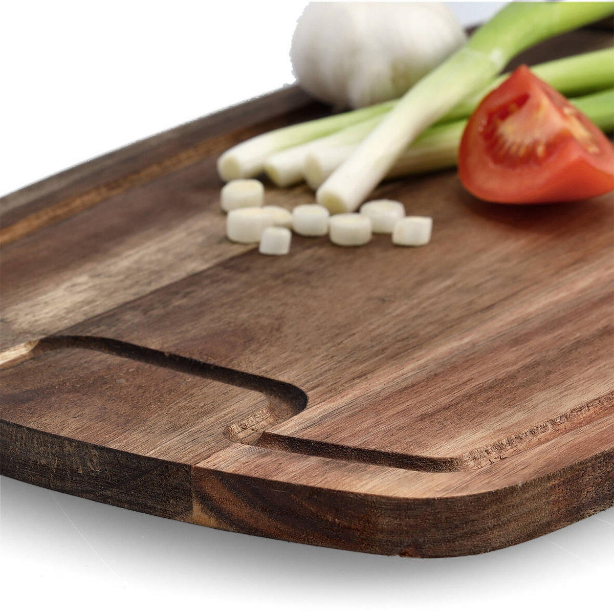 SCHNEIDEBRETT Akazienholz 40/26 cm - Braun, Holz (26/40cm)