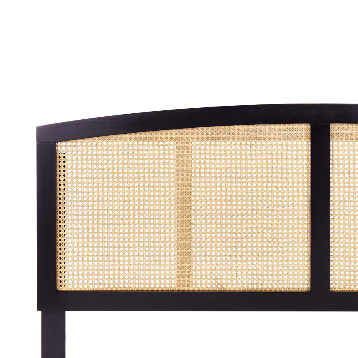 BETT mit Lattenrost 160x200 cm Schwarz Varzy - Schwarz, Holz (160/200cm) - Beliani