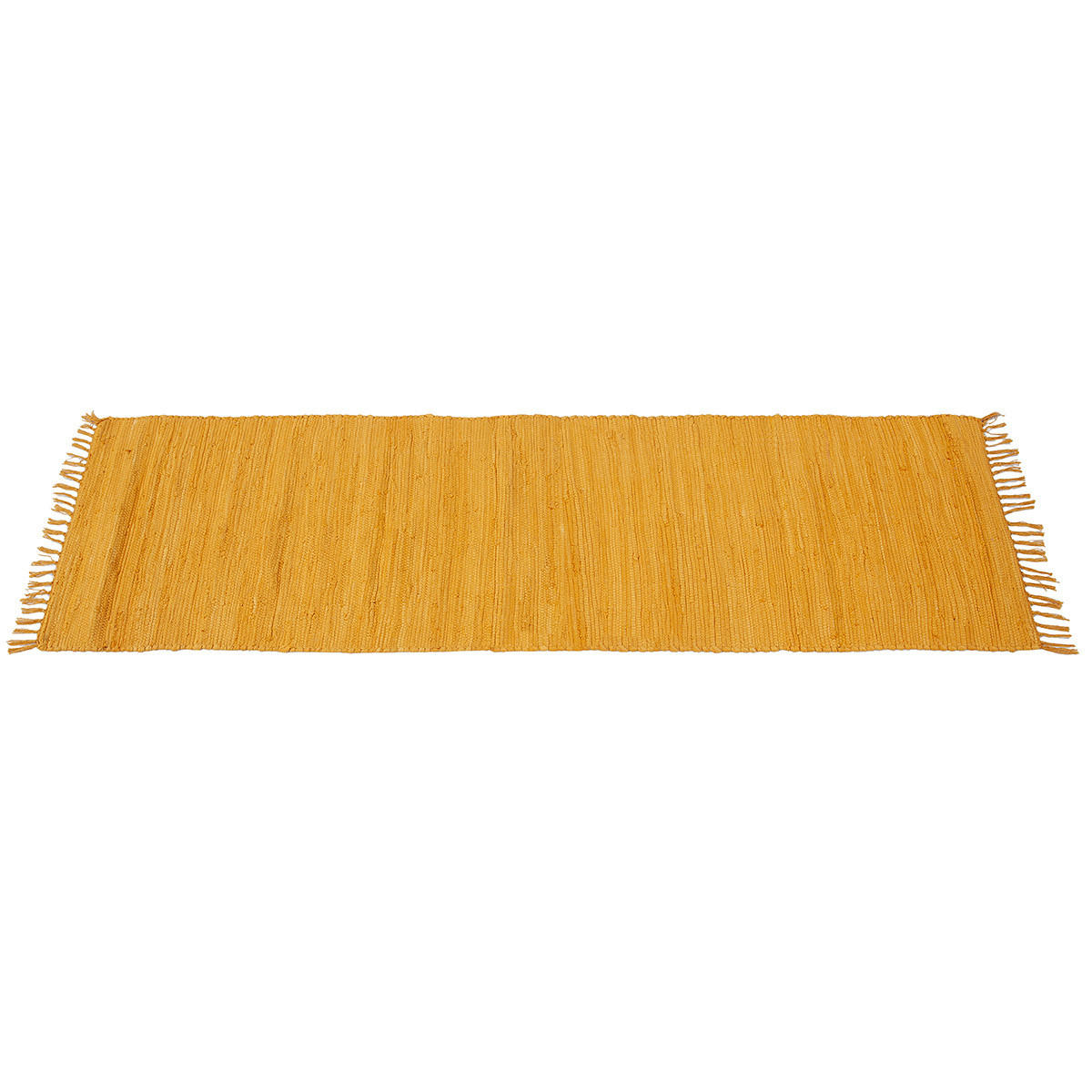 TEPPICH Flur Kumingelb 60x200 cm AUBAGNE - Gelb, Textil (200/200cm) - Miliboo
