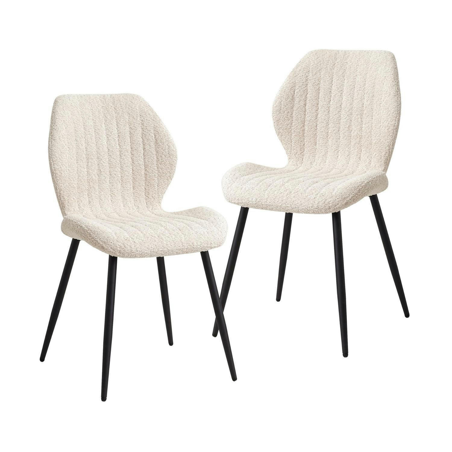 XXXLutz Esszimmerstühle Beige 43x86x47.5 cm