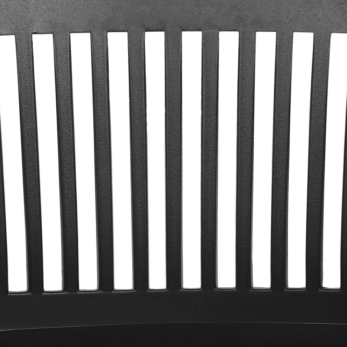 ESSZIMMERSTUHL 2er-Set Kunststoff Schwarz Bereca - Schwarz, Kunststoff/Metall (57/81/54cm) - Beliani