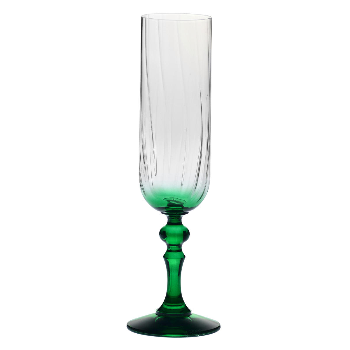 SEKTGLÄSER, 2er-Set, 200 ml - Pastellgrün, Glas (0.2L) - Krosno Glass