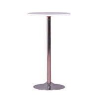 HOCHTISCH Rund Weiß 60/60/103 cm - Weiß, Holz (60/103/60cm) - Nest Dream