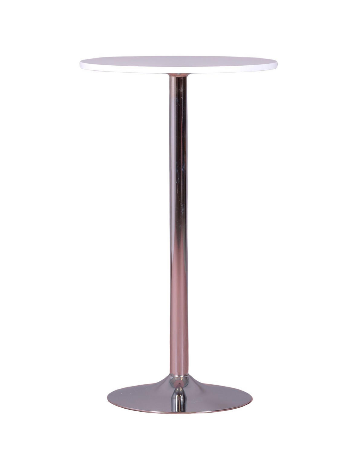 HOCHTISCH Rund Weiß 60/60/103 cm - Weiß, Holz (60/103/60cm) - Nest Dream