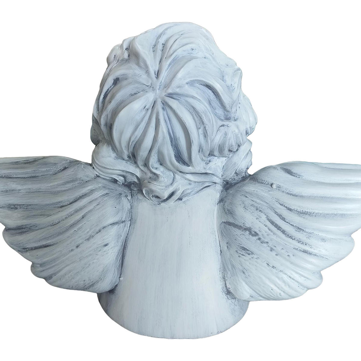 ANGEL - siva, umetna masa (40/31/22cm) - Relaxdays