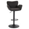 BARHOCKER Grau - Grau, Textil (50/110/45cm) - MCW
