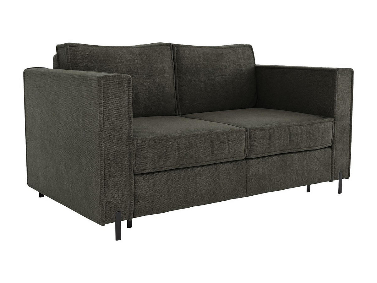 SCHLAFSOFA - 3 Personen - Stoff - Grün - - Grün, Textil (198/95/223cm) - Vente-Unique