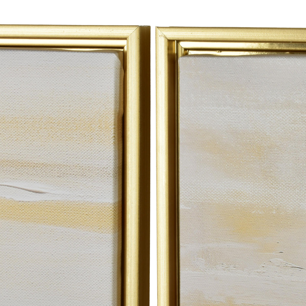 BILD Inga 2er Set 40/3/50 cm Kunstoff - Goldfarben, Kunststoff (40/50cm) - Mondex