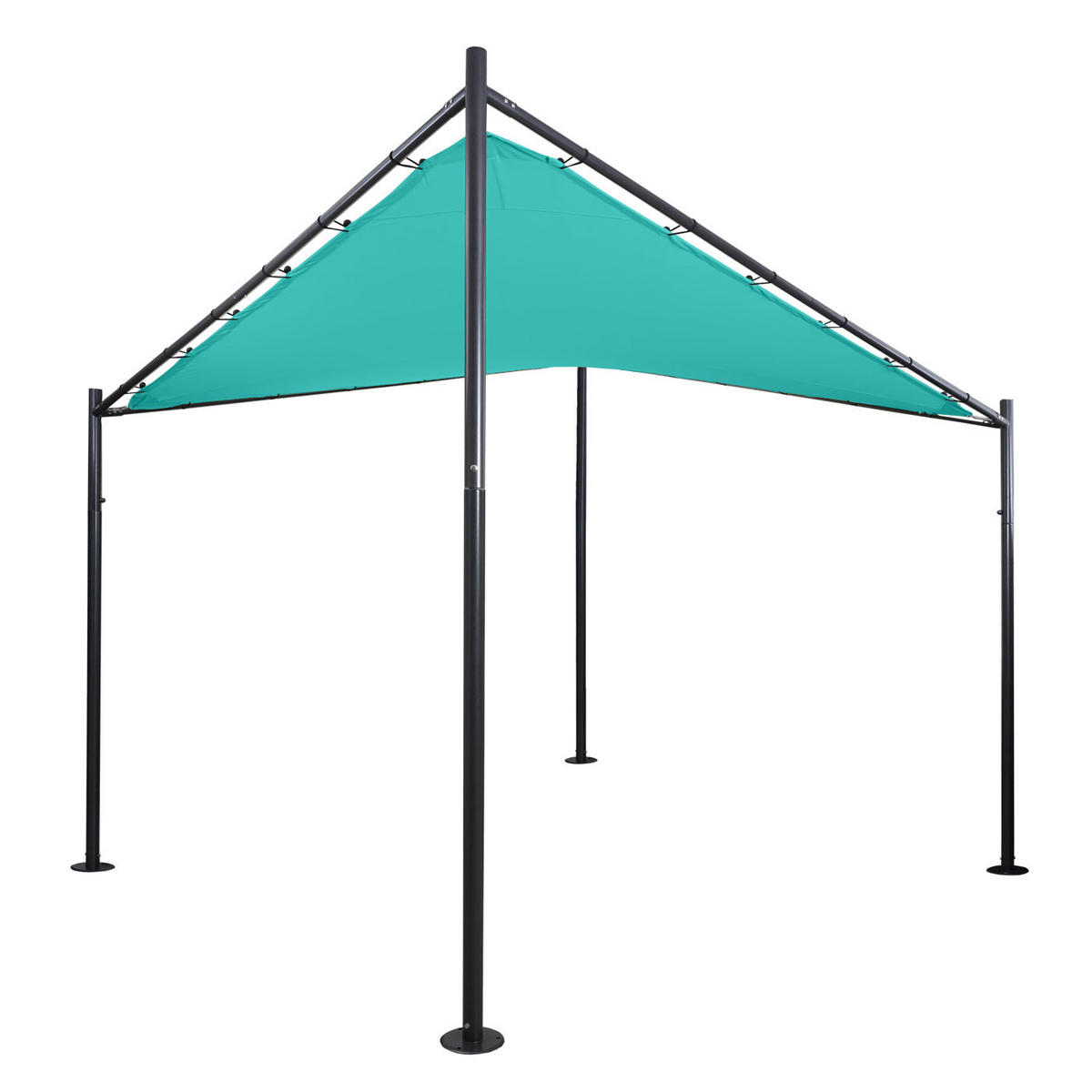PERGOLA Türkis - Türkis, Metall (411/292/411cm) - MCW