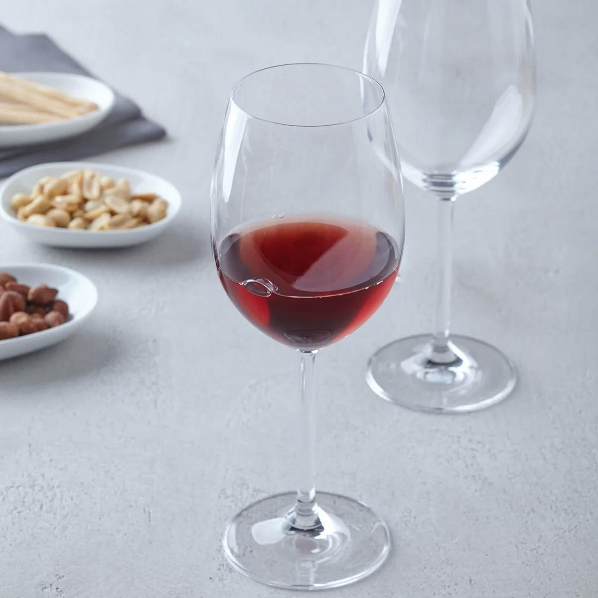 ROTWEINGLÄSER GEEICHT Daily Gastro-Edition transparent 0,2 l 6er Set - Transparent, Glas (0.2L) - Leonardo Living