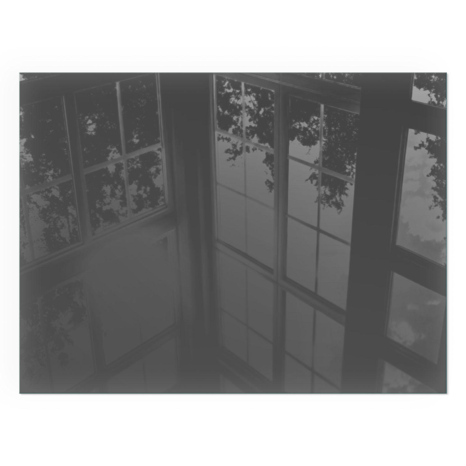 GLASPLATTE für Kamin 80x60 cm - Grau, Glas (80/60/0.4cm) - TULUP