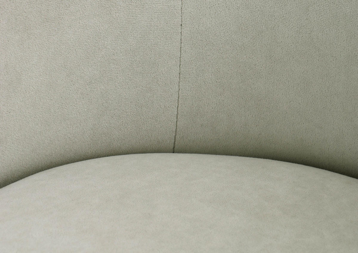 STUHL 100% Polyester 59 x 63 x 86 cm hellgrau POLSTERSTÜHLE #01 - Grau, Kunststoff (59/86/63cm) - Massivmoebel24