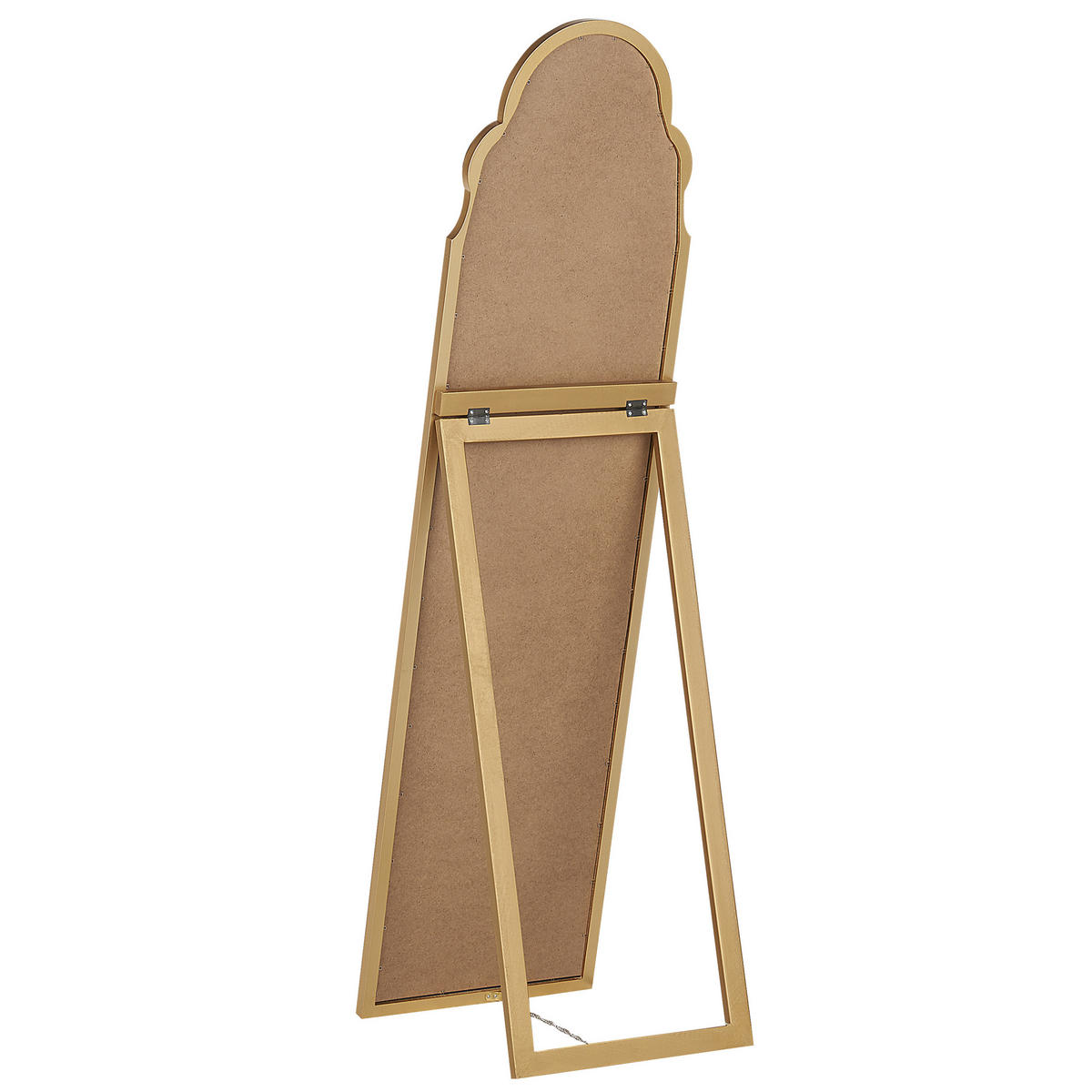 STEHSPIEGEL gold 40/150 cm Chatillon - Goldfarben, Holzwerkstoff (40/150/60cm) - Beliani