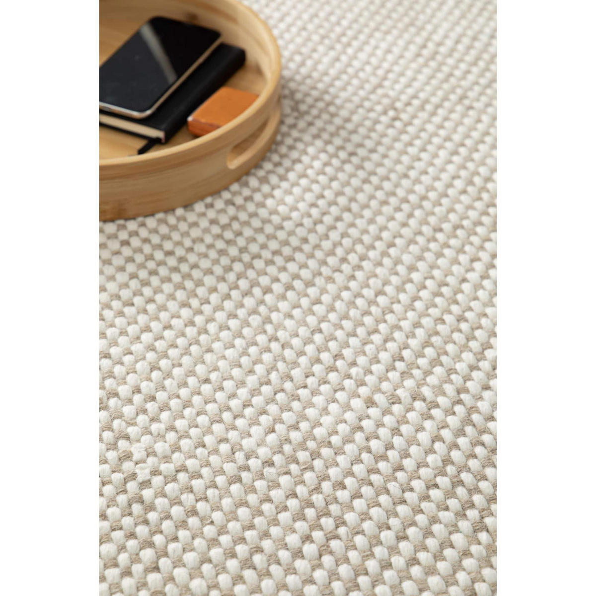 TEPPICH Xenia natur 200 x 290 x 1 cm - Naturfarben, Textil (200/290cm) - Vivaraise