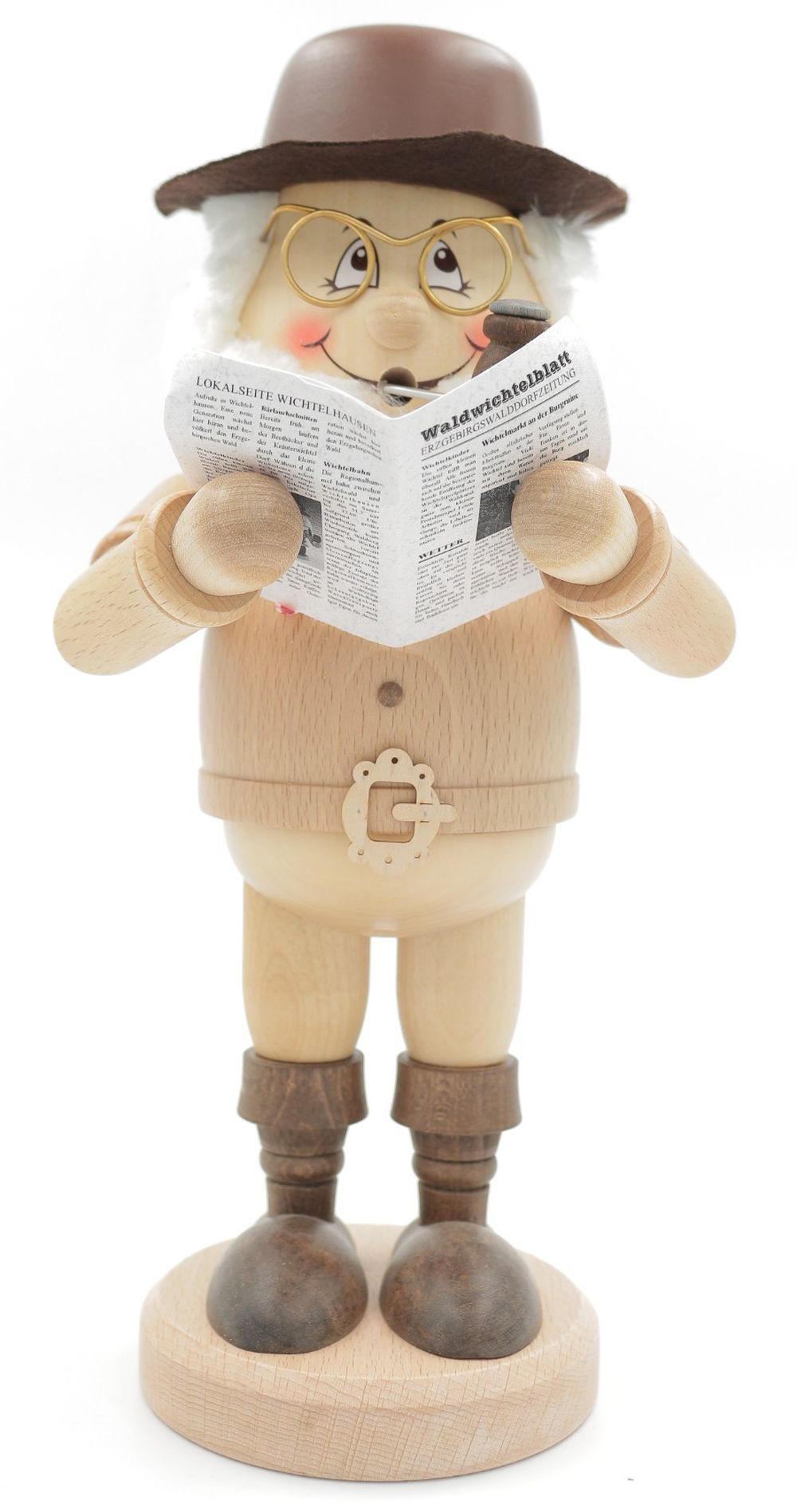 RAUCHFIGUR Wichtel Opa 32 cm - Multicolor, Holz (15/31/0.1cm)