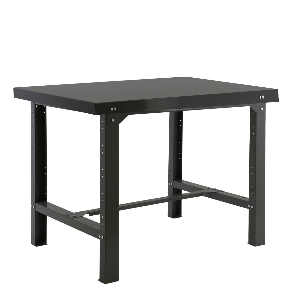 WERKBANK BUFFALO METAL | HxBxT 83x120x73cm | Traglast 600kg | Anthrazit - Anthrazit, Metall (120/83/73cm) - PROREGAL