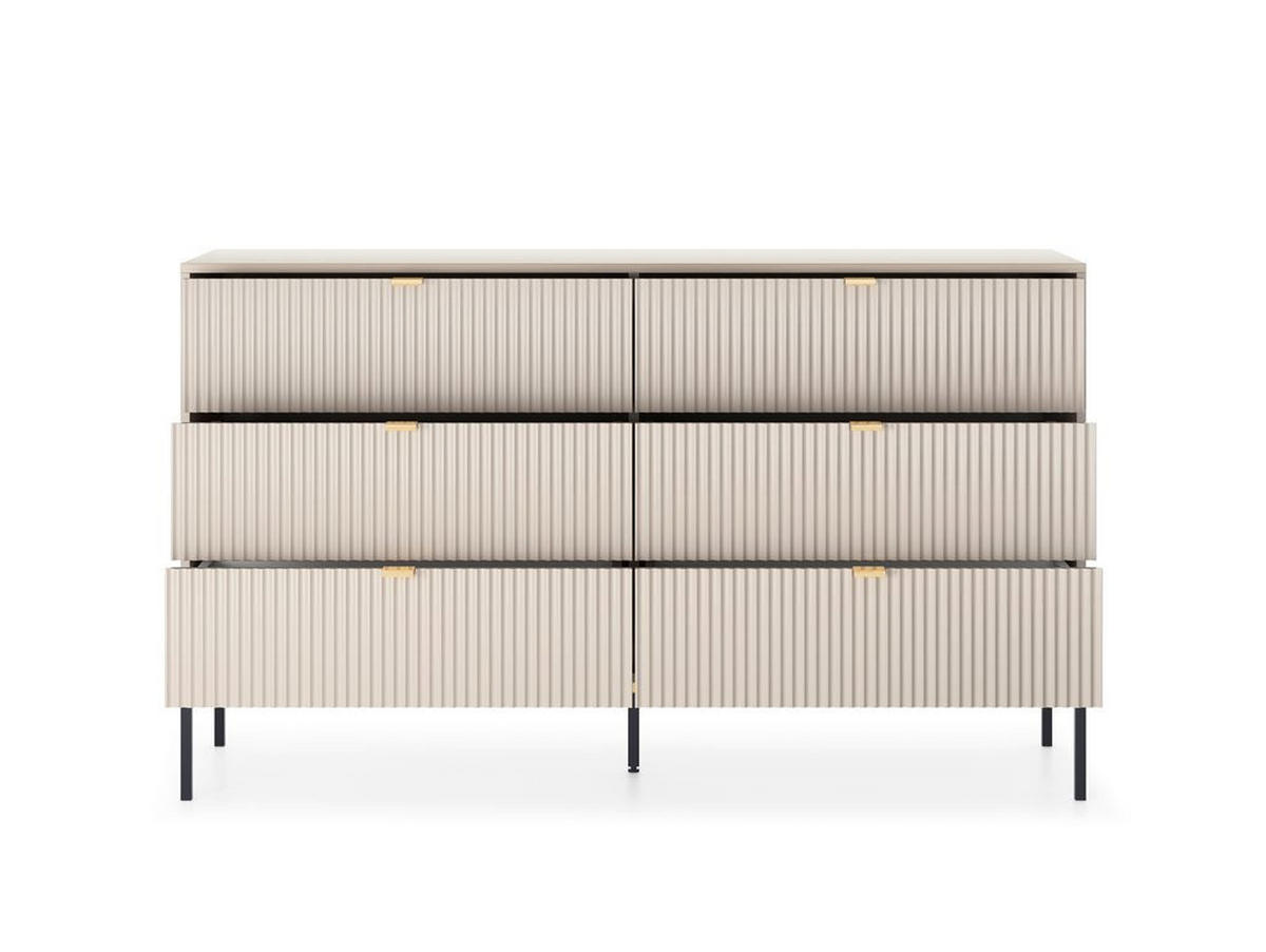 KOMMODE – NKS154 – 154 cm – NOVA – Kaschmir - Kaschmir, Holzwerkstoff (154/91/39cm) - hi-markt