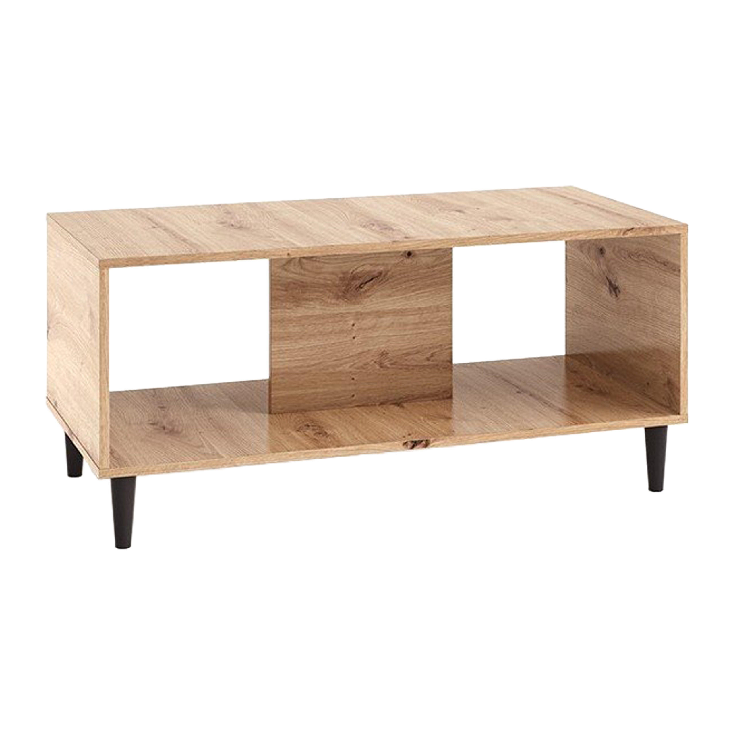 KONFERENČNÍ STOLEK ARTIANO, 100 cm, dub Artisan - černá/dub artisan, kompozitní dřevo (55/100/52.5cm) - MASSENO