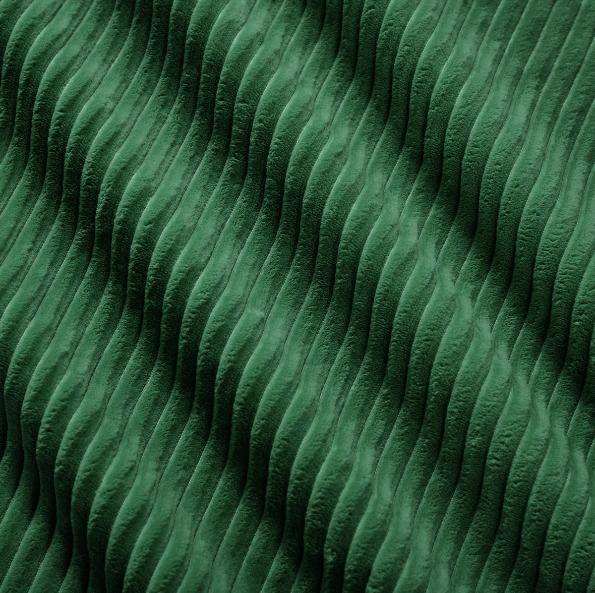 ECKSOFA modular Cord Grün 3-tlg. - Grün, Kunststoff (177/297cm) - Meubliv