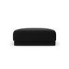 POUF Miley aus Samt schwarz - Schwarz, Textil (90/40/90cm) - Micadoni
