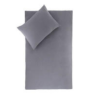 BETTWÄSCHE ENZYME STONE - Anthrazit, Textil (140/200cm) - Lieblings Ding
