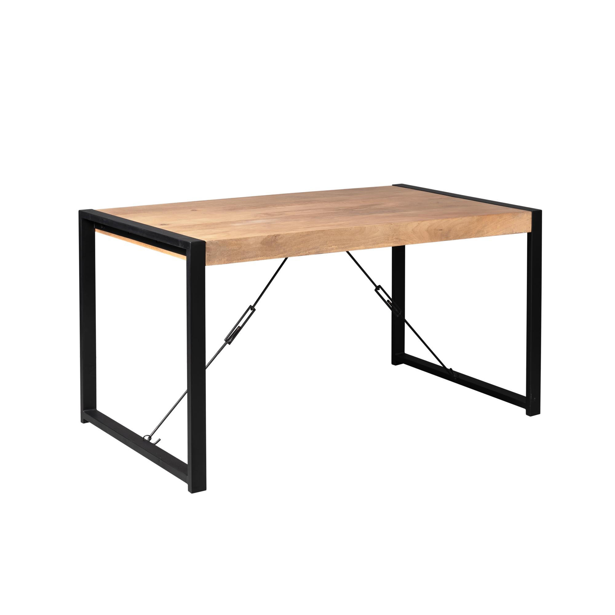 ESSTISCH Britt Braun 80/140/76 cm - Braun, Holz (80/140/76cm) - Starfurn