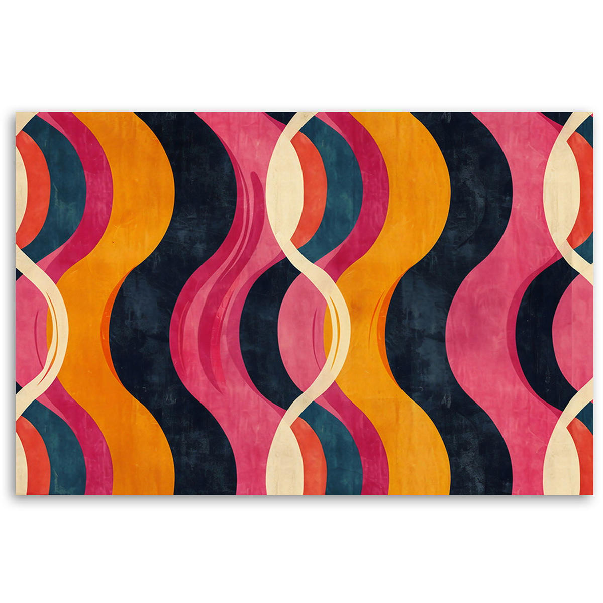 KUNSTDRUCK Lila 100/70 cm - Lila, Textil (100/70cm) - KUNSTLOFT