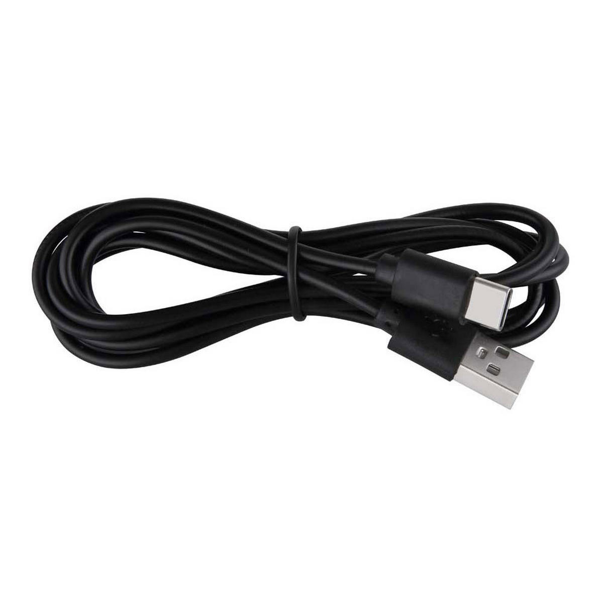 LED TISCHLEUCHTE schwarz Touchdimmer opal - Schwarz, Metall (8.5/8.5/25.5cm) - Globo Lighting