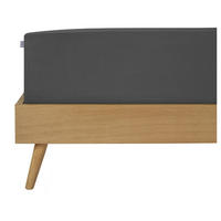 SPANNBETTLAKEN Jessi - Edeljersey - 100 x 200 cm - Dunkelgrau - Dunkelgrau, Textil (100/200cm) - SCHIESSER