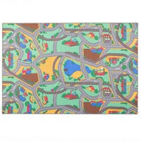 KINDER SPIEL STRASSENTEPPICH - Multicolor, Textil (200/300cm) - Snapstyle