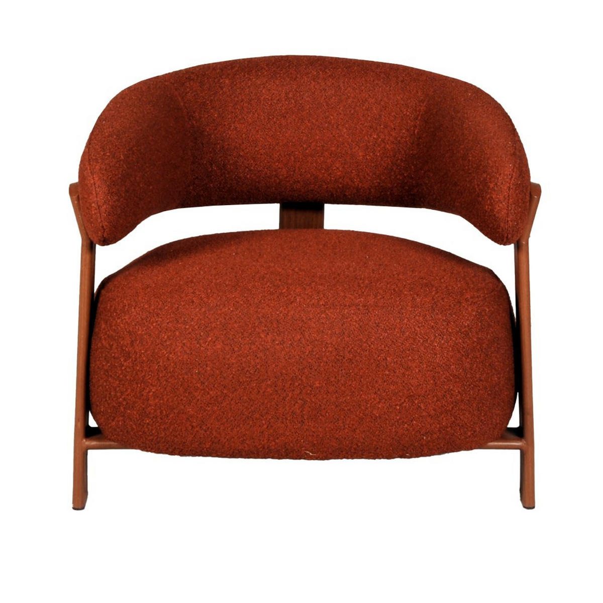 LOUNGE-SESSEL BYRON, Terrakotta - Terracotta, Textil (72/68/77cm) - Weber Industries