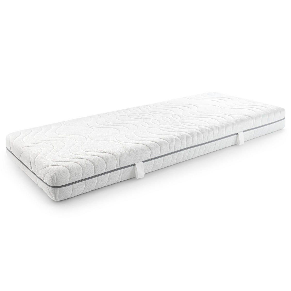 KOMFORTSCHAUMMATRATZE Dream 90x190 cm - Weiß, Textil (90/190cm) - Matratzen Discount