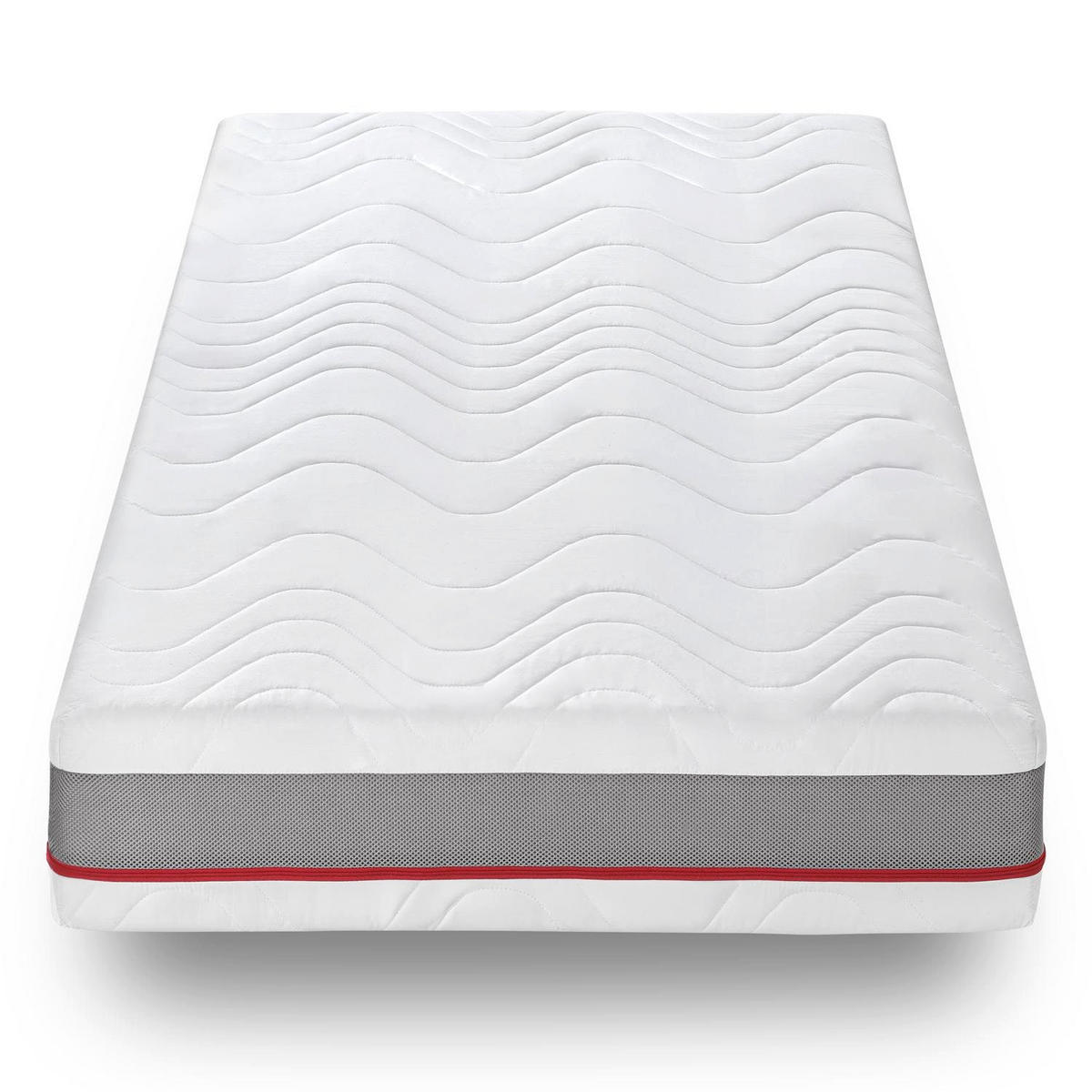 FEDERKERNMATRATZE Premium 90x200 cm - Weiß, Textil (90/200cm) - Sleezzz