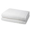 DUSCHTUCH Vienna Style Supersoft 2er-Set - Weiß, Textil (50/100cm) - Vossen