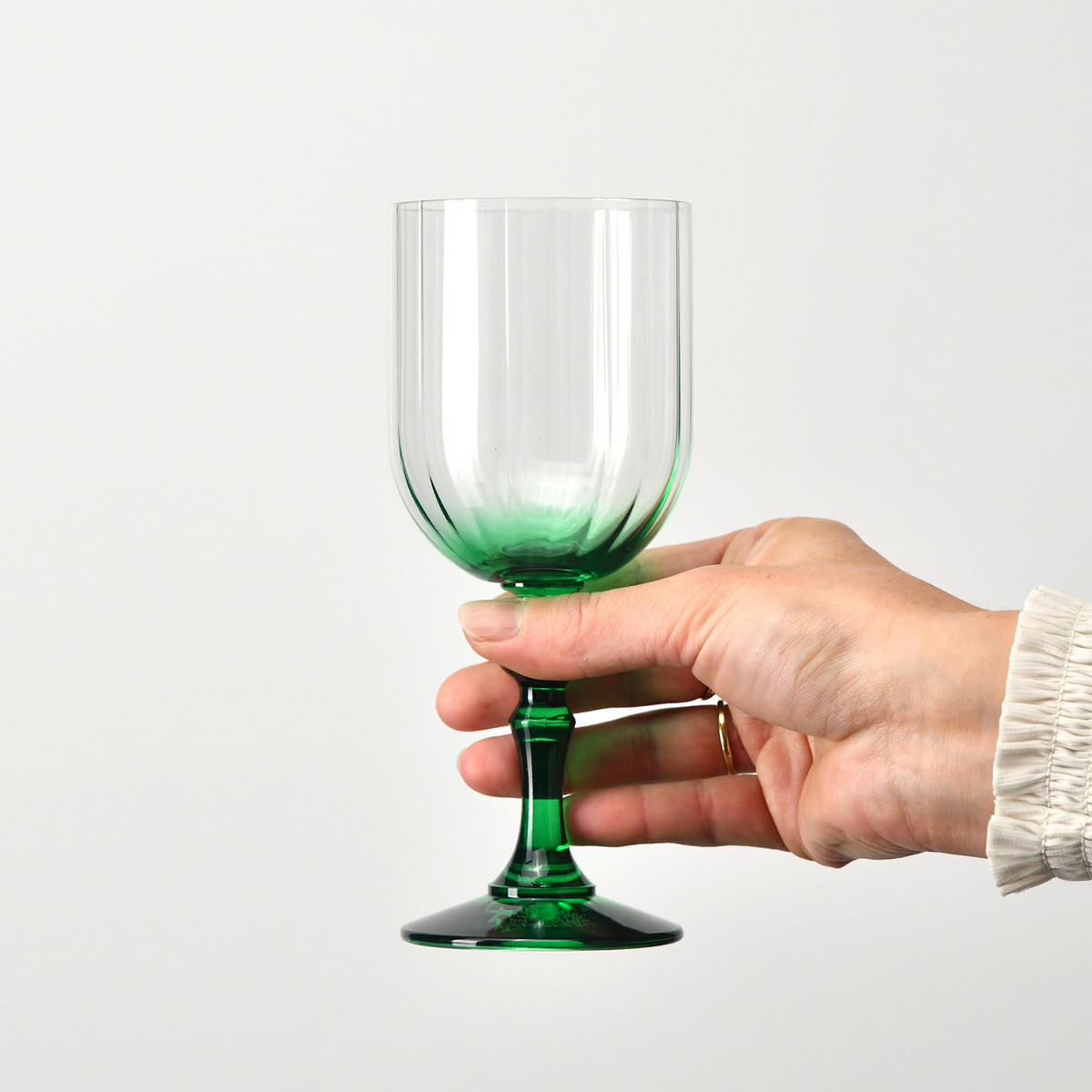 WEINGLÄSER, 2er-Set, 300 ml - Grün, Glas (0.3L) - Krosno Glass