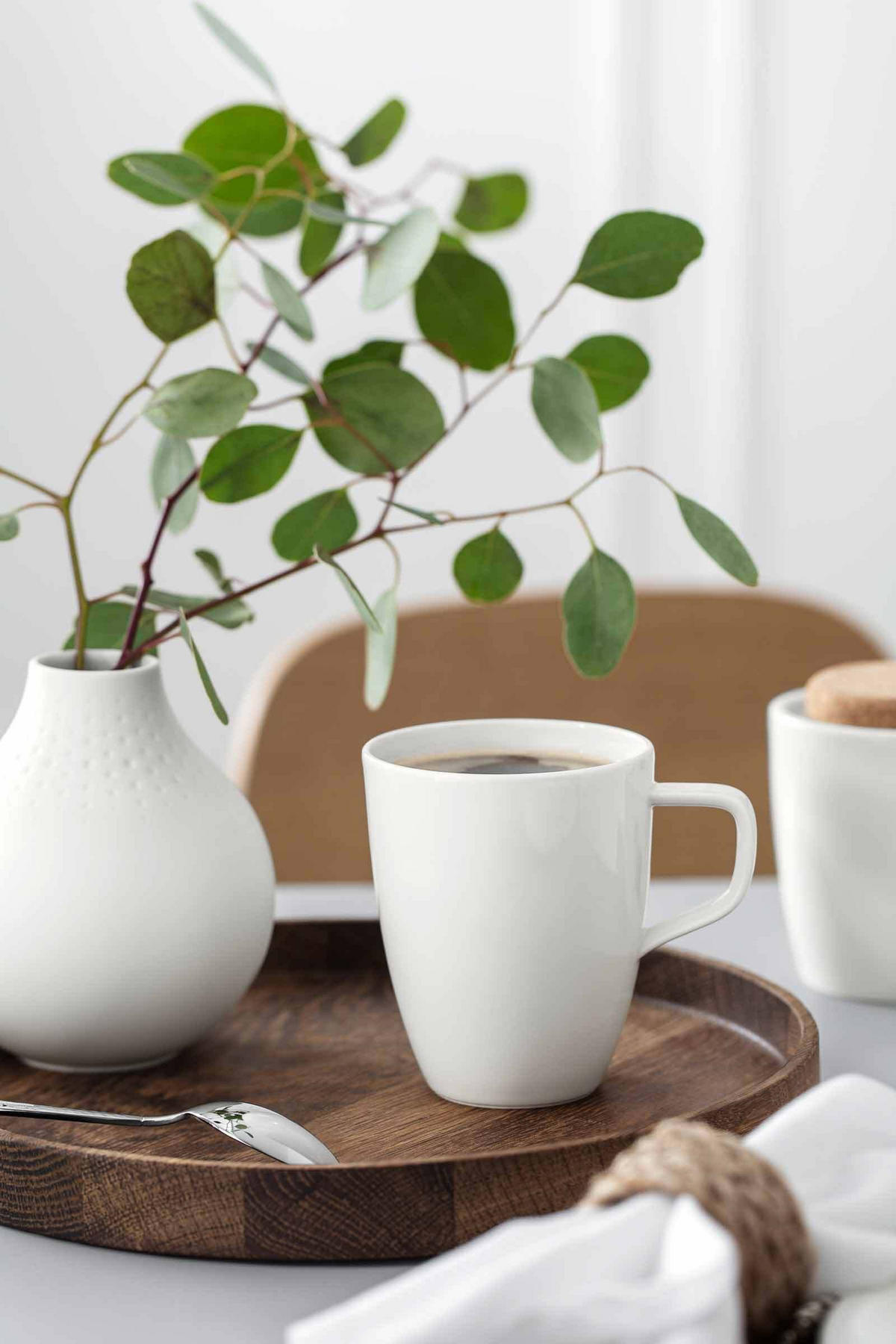 KAFFEEBECHER Artesano Original weiß 380 ml 6er Set - Weiß, Keramik (0.38L) - Villeroy & Boch