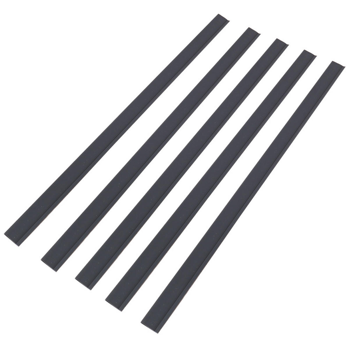GARTENZAUN Sichtschutz-Clipblende 5 Stück aus PVC in Weiss Grau für Gartenzäune Praktisch Lange anpassbar 1 x 1 m - Grau, Kunststoff (100/1cm) - Livingandhome
