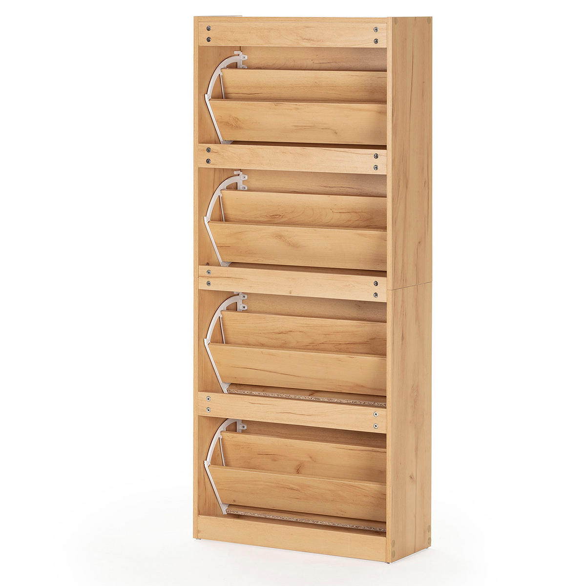 SCHUHRANK Angel, Farbe Eiche hell - Honigeiche, Holzwerkstoff (63/150/24cm) - VS Venta-stock